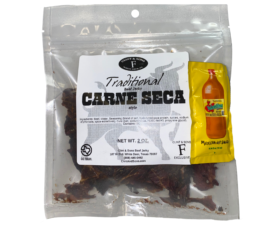 Traditional Carne Seca Style Beef Jerky