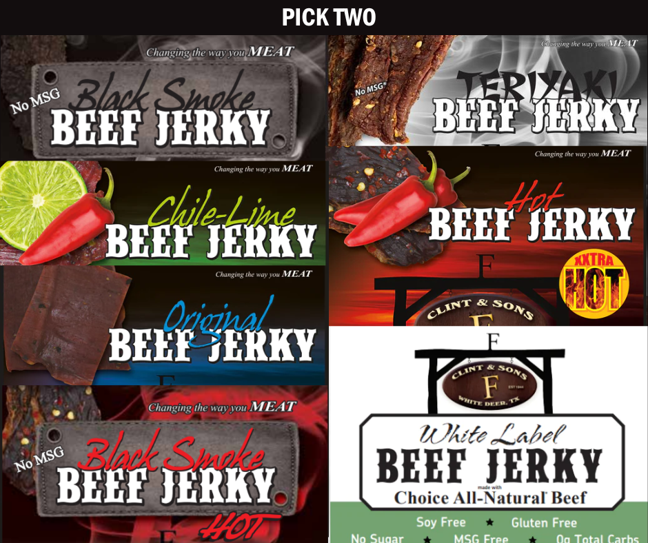 1 oz. Jerky Duo Pack (Pick 2)