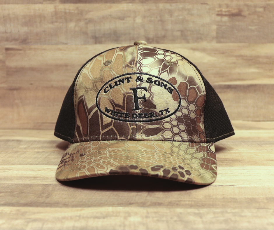 Kryptek/Black Mesh Structured Hat