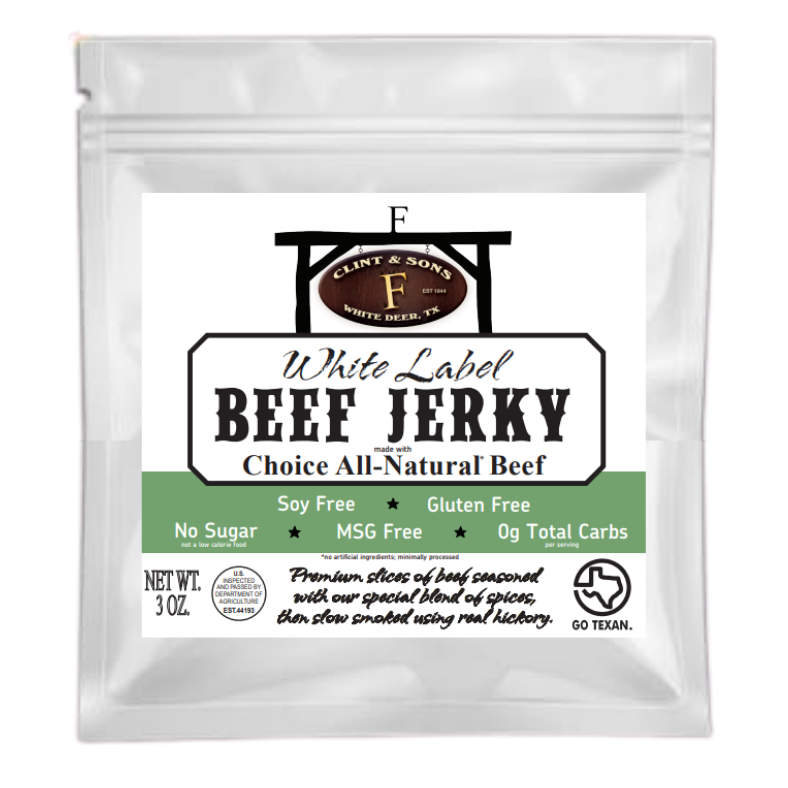 White Label Beef Jerky