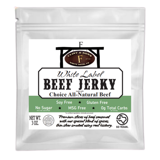 White Label Beef Jerky