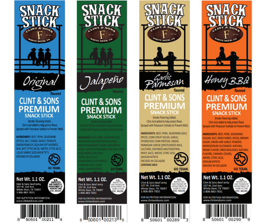 Variety Snack Stick Pack (Pick 3)